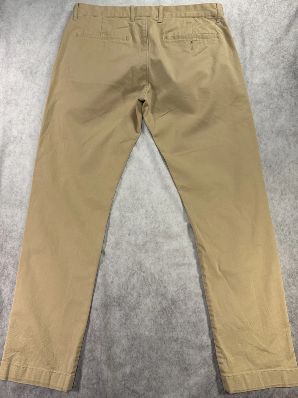 J Crew Mens Flex Slim Fit Khaki Chino 32x30 Flat Front Dress Business Casual